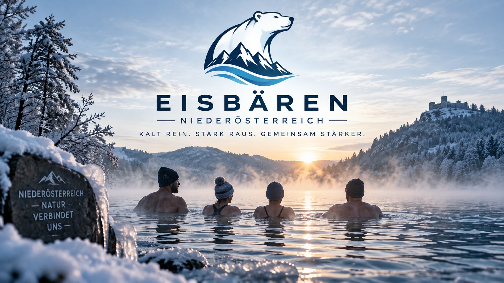 Eisbären Niederösterreich 🐻‍❄️❄️🏊‍♂️